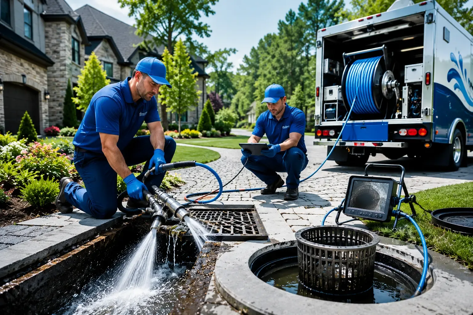 Local outdoor drain cleaning professionals in Little Cedar, IA